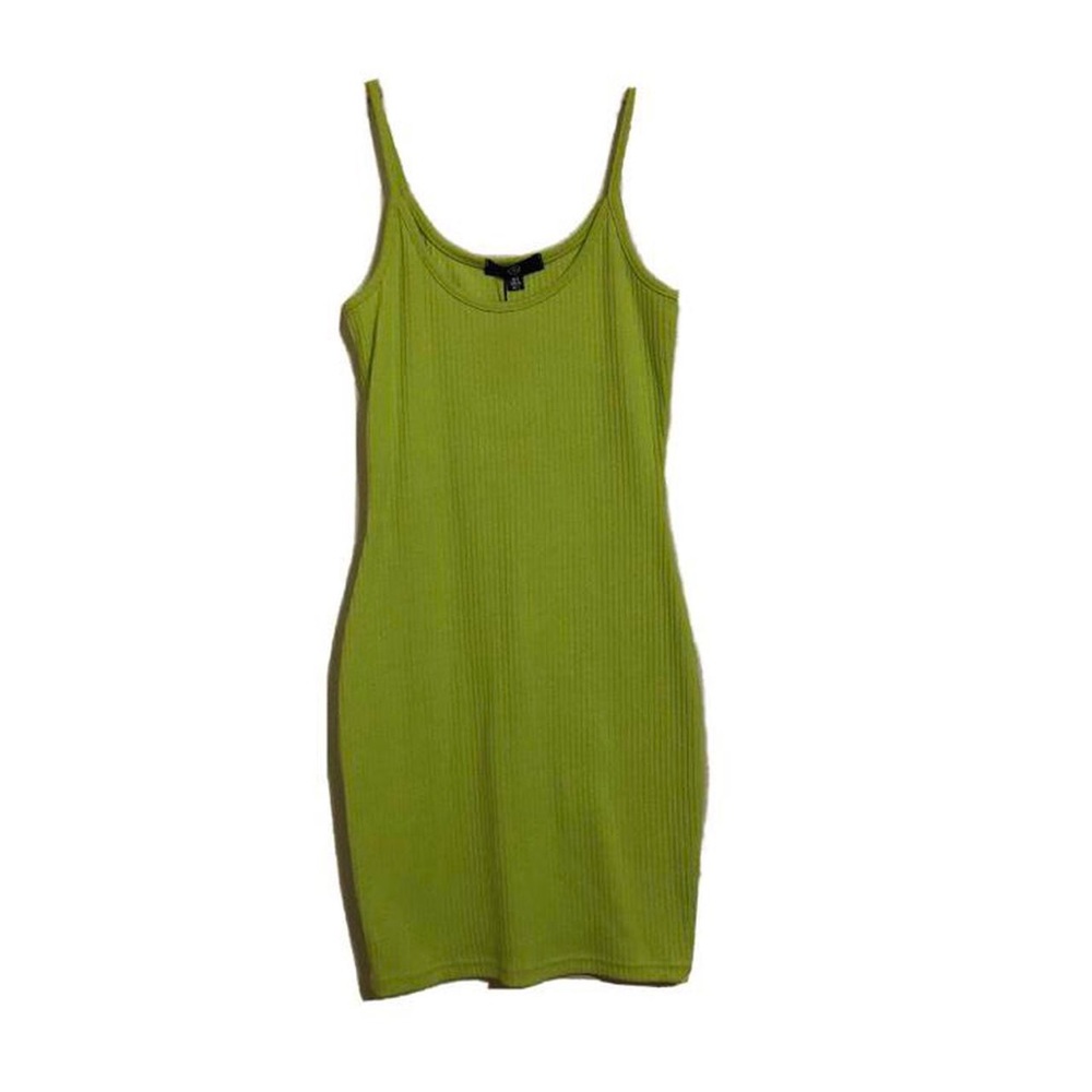 Green bodycon dress